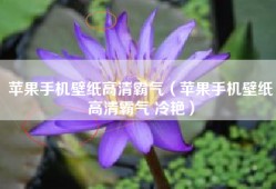 苹果手机壁纸高清霸气（苹果手机壁纸高清霸气 冷艳）